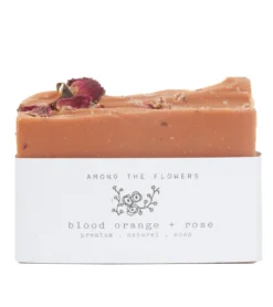Among The Flowers Blood Orange & Rose Bar Soap