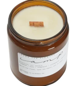 Among The Flowers Camp Candle