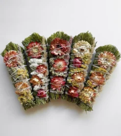 Among The Flowers Cedar + Garden Flower Smudge Wand