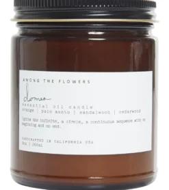 Among The Flowers Domes Palo Santo + Orange 9oz Candle