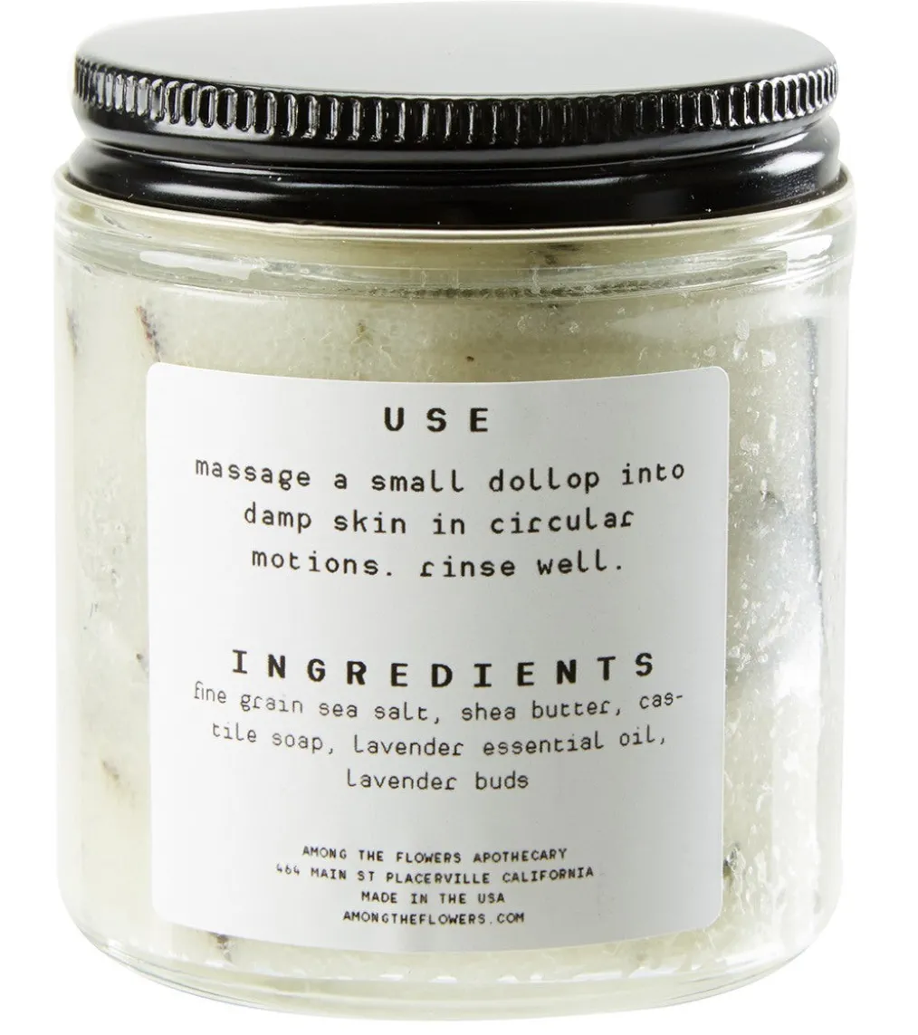 Among The Flowers Lavender Salt Scrub