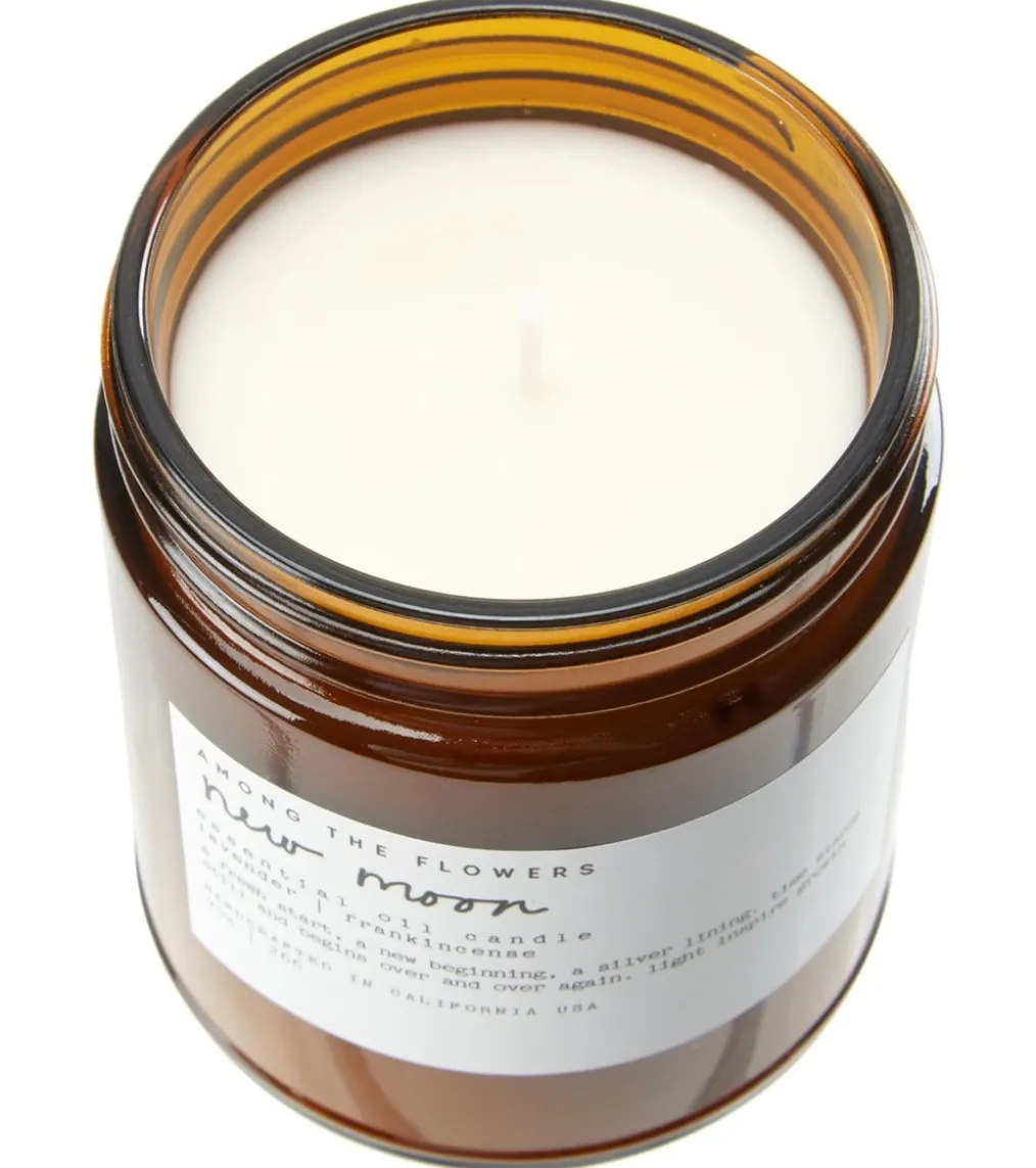 Among The Flowers New Moon Lavender + Frankincense Candle