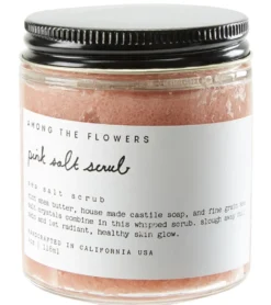 Among The Flowers Pink Sea Salt Scrub