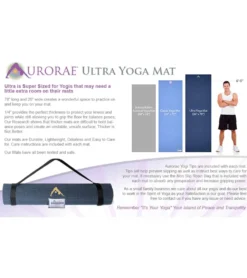 Aurorae Ultra Yoga Mat 78