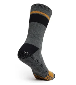 BASE 33 Unisex Crew Yoga Grip Socks