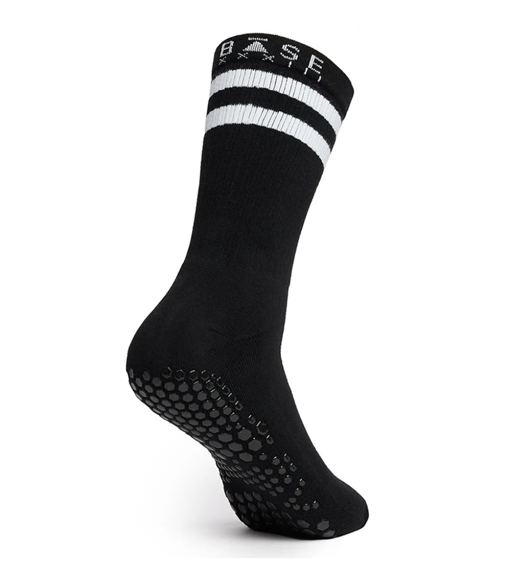 BASE 33 Unisex Crew Yoga Grip Socks