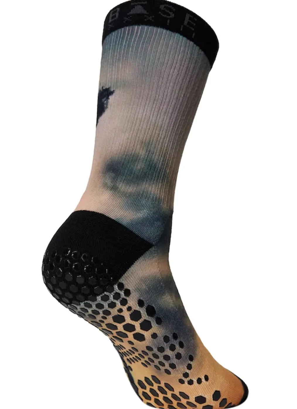 BASE 33 Unisex Crew Yoga Grip Socks
