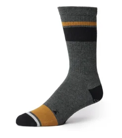 BASE 33 Unisex Crew Yoga Grip Socks