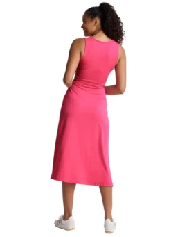 Beyond Yoga Around The World Front Twist Dress