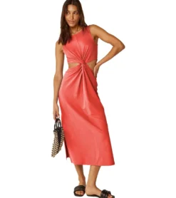 Beyond Yoga Around The World Front Twist Dress