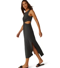 Beyond Yoga Around The World Front Twist Dress