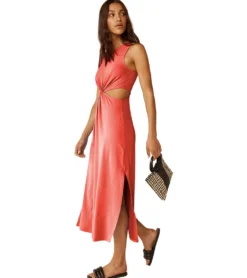 Beyond Yoga Around The World Front Twist Dress