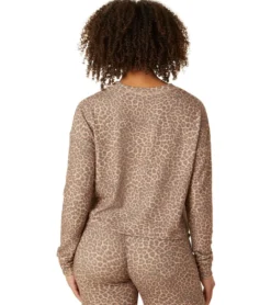 Beyond Yoga Brushed Up Cropped Pullover