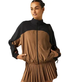 Beyond Yoga Colorblock Go Retro Jacket