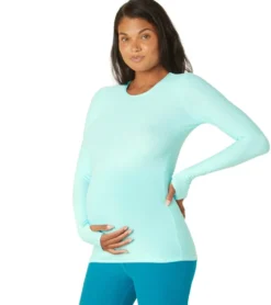 Beyond Yoga Featherweight Count On Me Maternity Crew Pullover