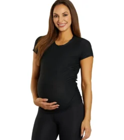 Beyond Yoga Featherweight One And Only Maternity Tee