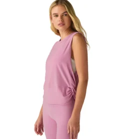 Beyond Yoga Featherweight Side Note Twist Tank
