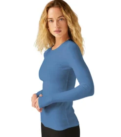 Beyond Yoga Featherweight Spacedye Classic Crew Pullover