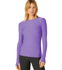 Beyond Yoga Featherweight Spacedye Classic Crew Pullover