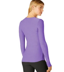 Beyond Yoga Featherweight Spacedye Classic Crew Pullover
