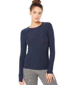 Beyond Yoga Featherweight Spacedye Classic Crew Pullover