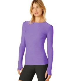 Beyond Yoga Featherweight Spacedye Classic Crew Pullover