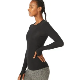 Beyond Yoga Featherweight Spacedye Classic Crew Pullover
