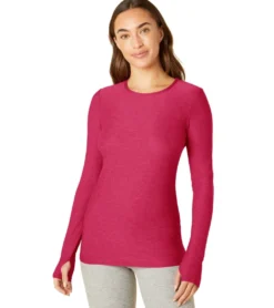 Beyond Yoga Featherweight Spacedye Classic Crew Pullover