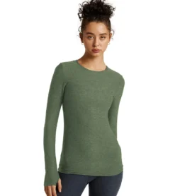 Beyond Yoga Featherweight Spacedye Classic Crew Pullover