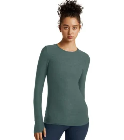 Beyond Yoga Featherweight Spacedye Classic Crew Pullover