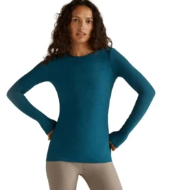 Beyond Yoga Featherweight Spacedye Classic Crew Pullover