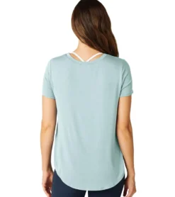 Beyond Yoga Featherweight Spacedye On the Down Low Yoga Tee