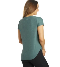 Beyond Yoga Featherweight Spacedye On the Down Low Yoga Tee