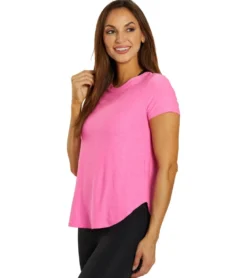 Beyond Yoga Featherweight Spacedye On the Down Low Yoga Tee