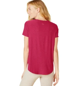 Beyond Yoga Featherweight Spacedye On the Down Low Yoga Tee
