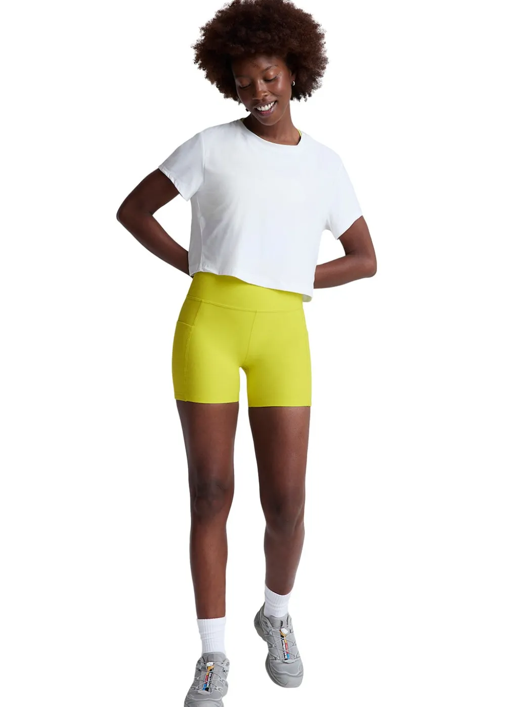 Beyond Yoga Featherweight Supreme Cropped Tee