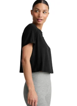 Beyond Yoga Featherweight Supreme Cropped Tee