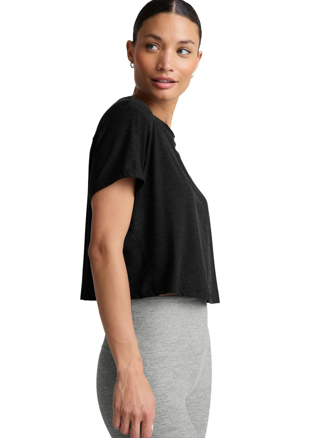 Beyond Yoga Featherweight Supreme Cropped Tee