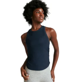 Beyond Yoga Featherweight Your Fit Shirred Tank