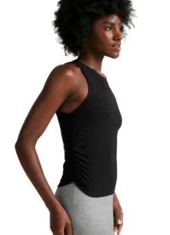 Beyond Yoga Featherweight Your Fit Shirred Tank