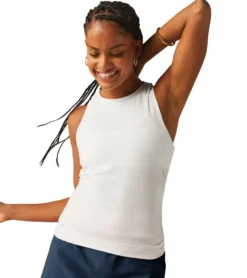 Beyond Yoga Featherweight Your Fit Shirred Tank