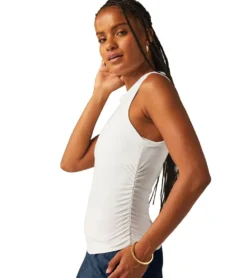 Beyond Yoga Featherweight Your Fit Shirred Tank