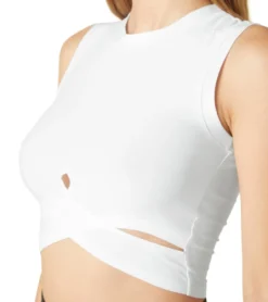 Beyond Yoga Featheweight Under Over Cropped Muscle Tank