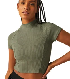 Beyond Yoga Formation Cropped Tee