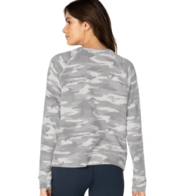 Beyond Yoga Hacci Favorite Raglan Crew Yoga Pullover