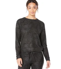 Beyond Yoga Hacci Favorite Raglan Crew Yoga Pullover