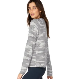 Beyond Yoga Hacci Favorite Raglan Crew Yoga Pullover