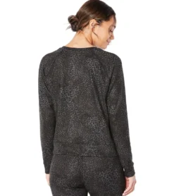 Beyond Yoga Hacci Favorite Raglan Crew Yoga Pullover