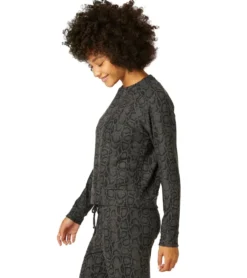 Beyond Yoga Hacci Favorite Raglan Crew Yoga Pullover