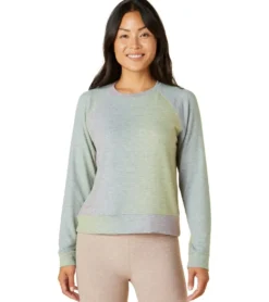 Beyond Yoga Hacci Favorite Raglan Crew Yoga Pullover